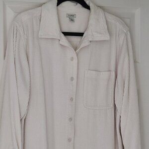 LL Bean Comfort Corduroy Relaxed Shirt